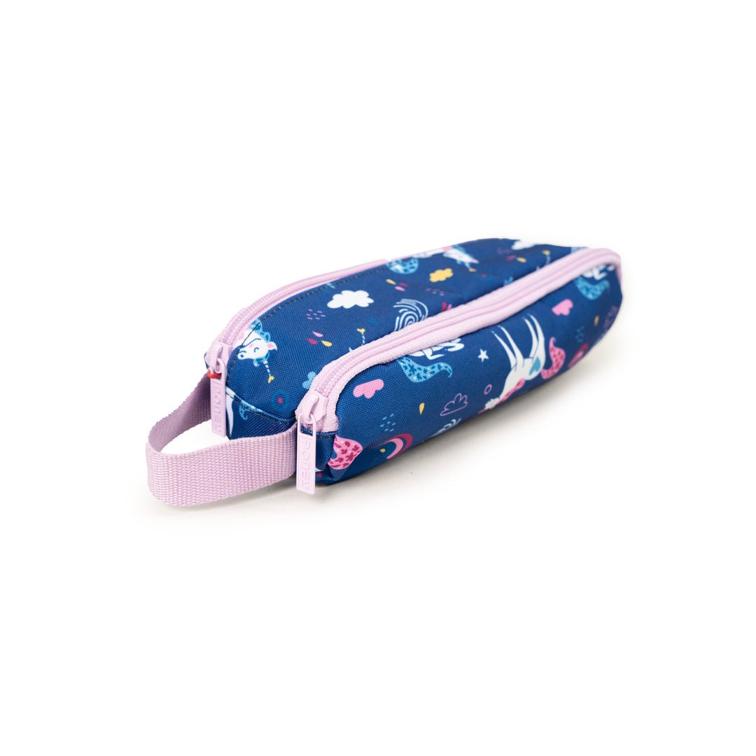 Poney Girls Navy Dreamy Unicorn Pencil Case KG053