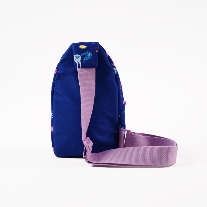 Poney Girls Dreamy Unicorn Navy Sling Bag KG054