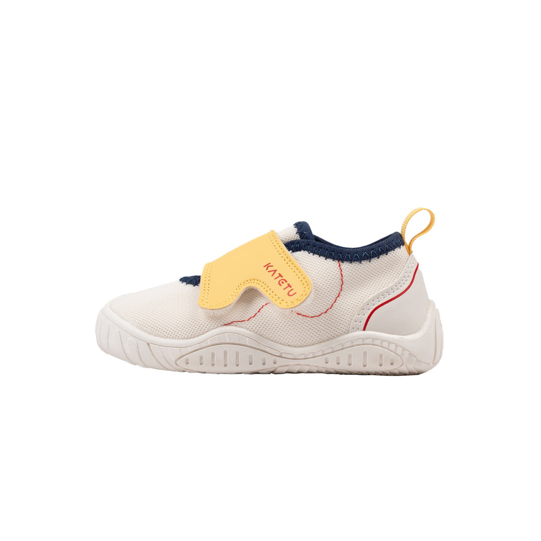 Katetu Unisex Kids Yellow Trendy Comfort Kids' Sneakers X3CE026