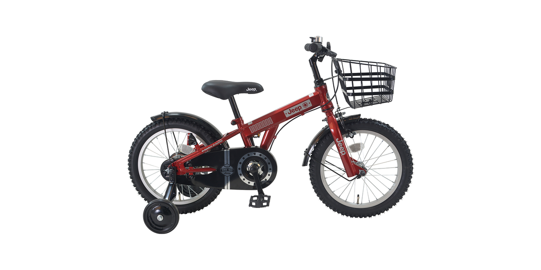 Jeep Red Jeep Kids Bike 16G JE-4604