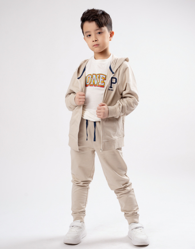 Poney Boys Khaki Jogger Long Pants