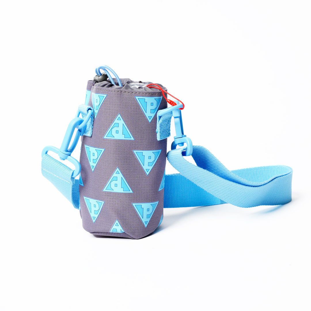 Poney Boys Grey Poney Logo Full Print Bottle Holder TB009