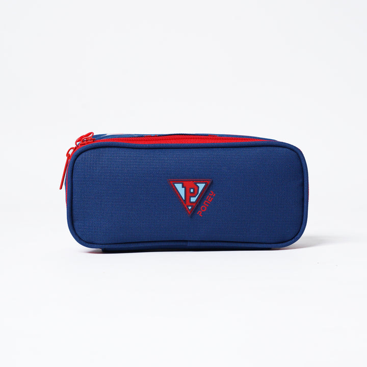 Poney Boys Navy Poney Logo Pencil Case TB017