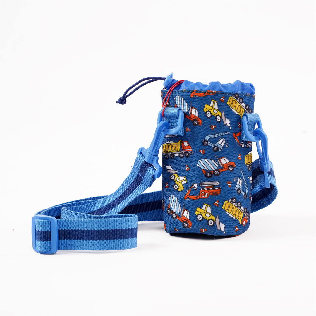 Poney Boys Navy Trucks Bottle Holder TB032