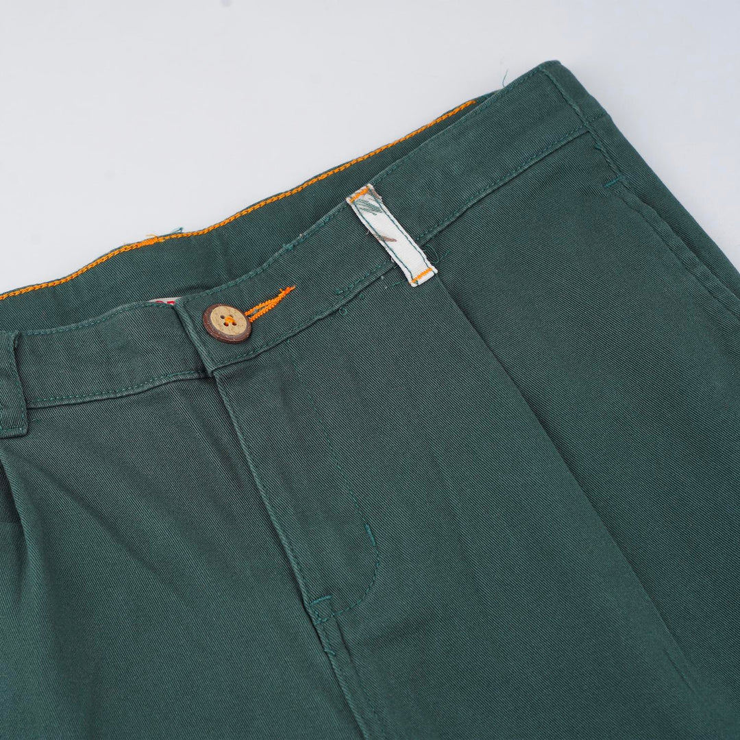 Poney Boys Green Long Pants 9 1212137