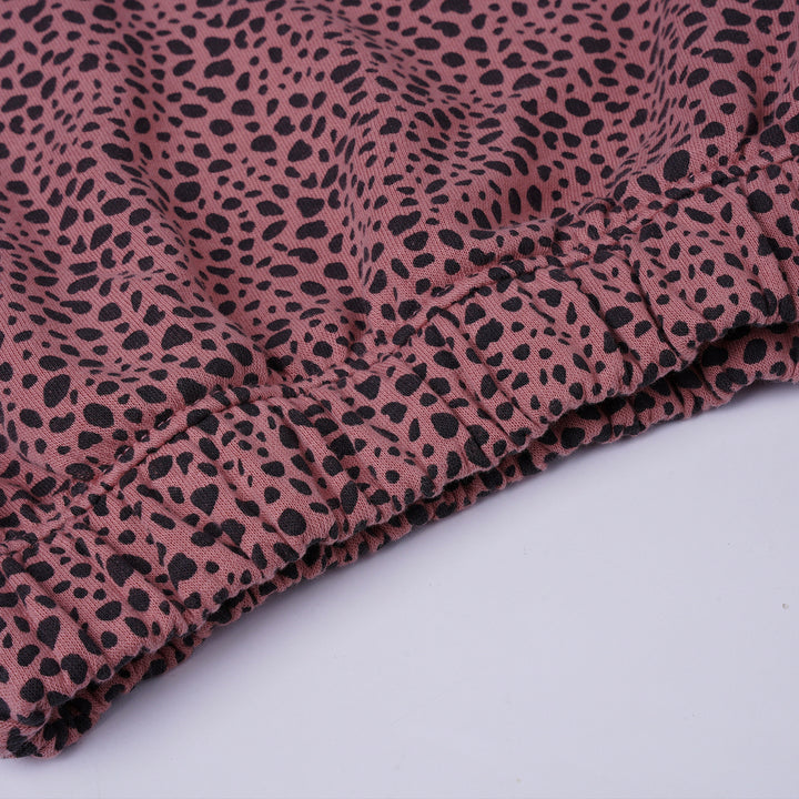 Poney Girls Beige Cropped Hooded Sweatshirt