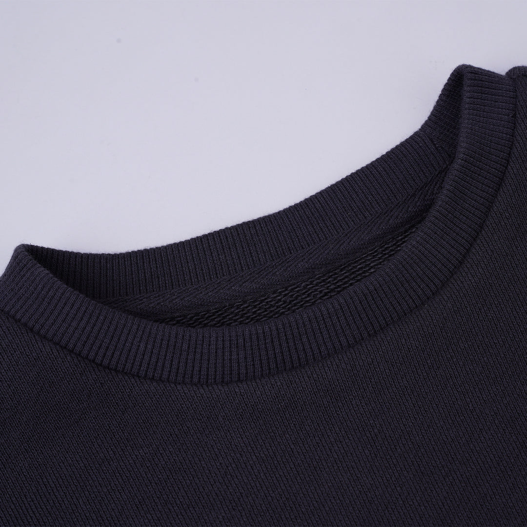 Poney Girls Grey Cropped Sweatshirt