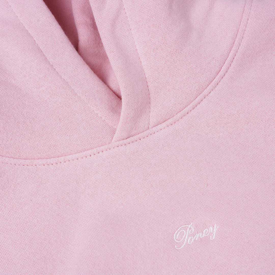 Poney Girls Pink Cropped Hooded Sweatshirt