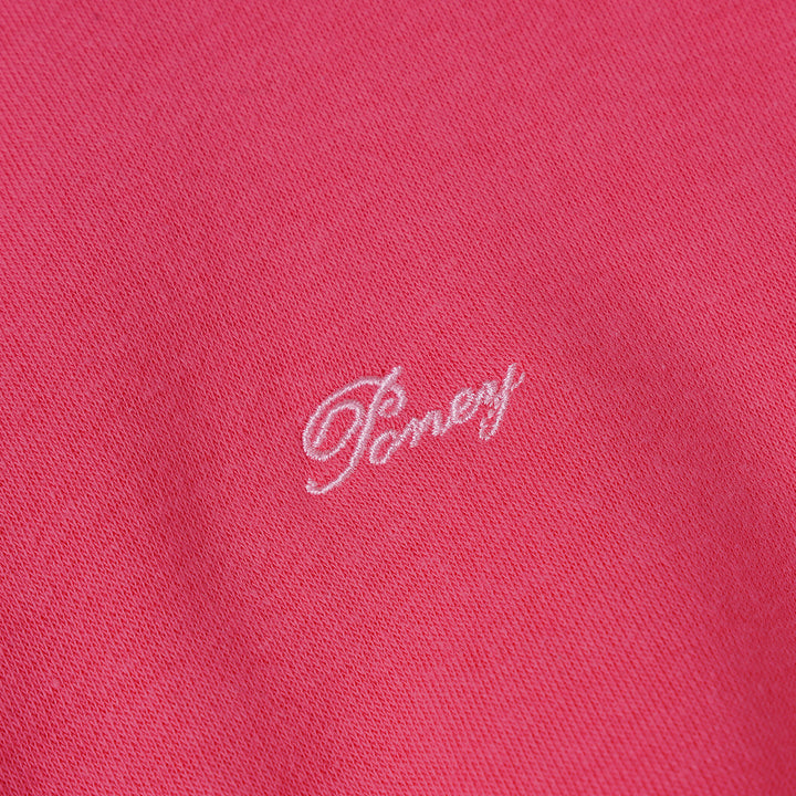 Poney Girls Fuchsia Cropped Hooded Sweatshirt
