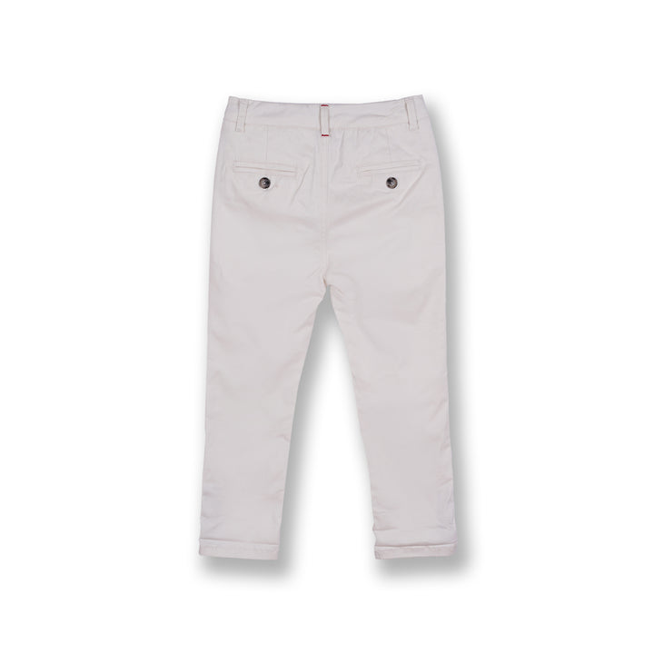 Poney Boys Khaki Casual Slim Fit Long Pants