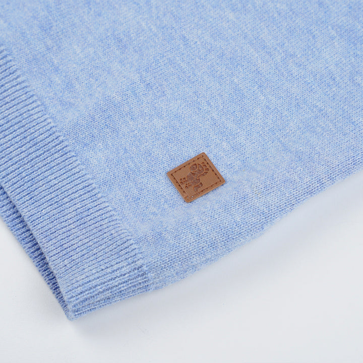Poney Boys Blue Blocking Colour Striped Polo