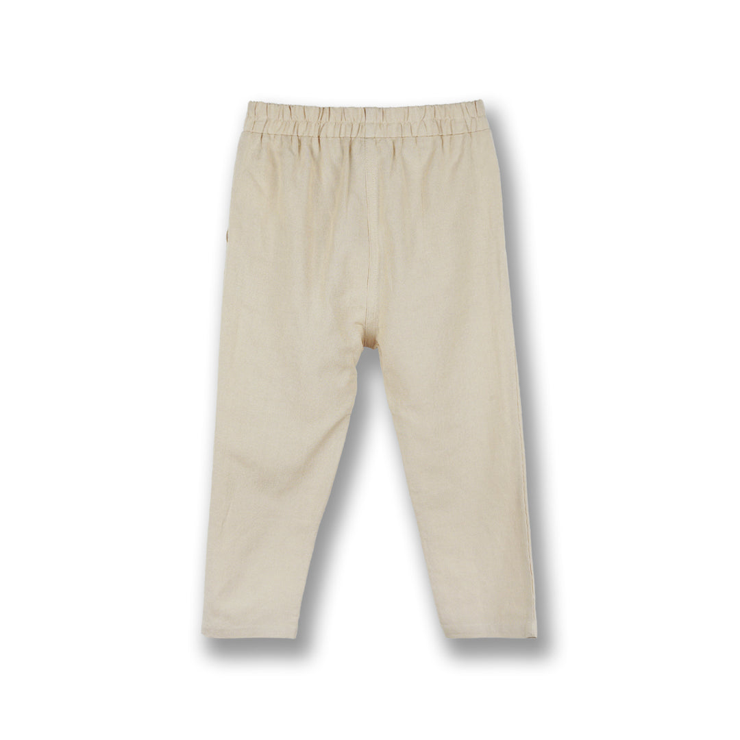 Poney Boys Khaki Oatmeal Long Pants