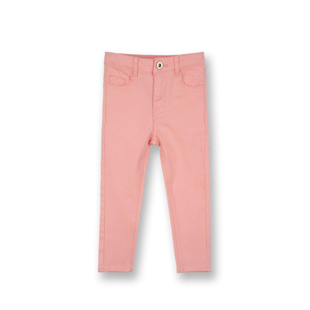 Poney Girls Pink Capri Slim Pants