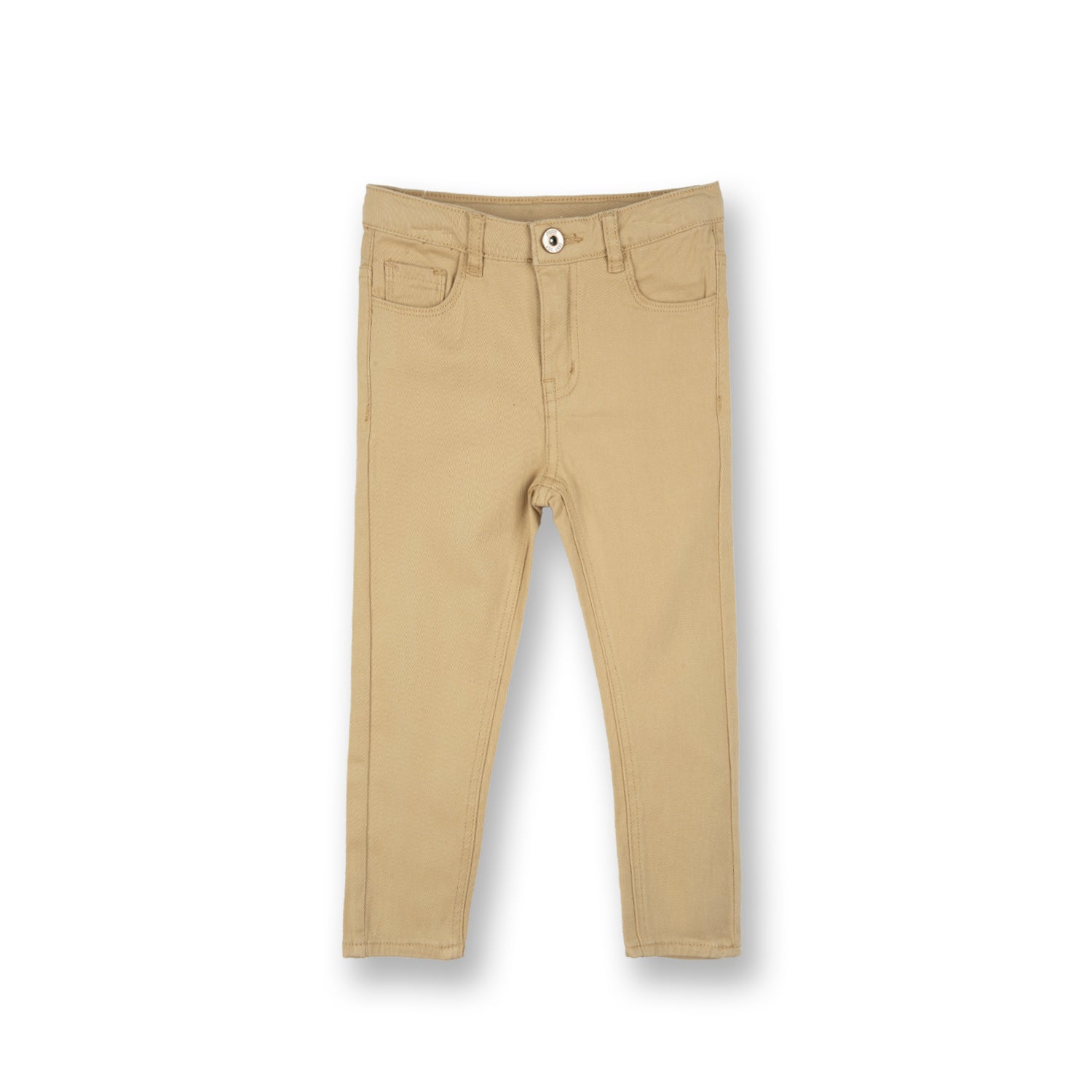Poney Girls Khaki Capri Slim Pants