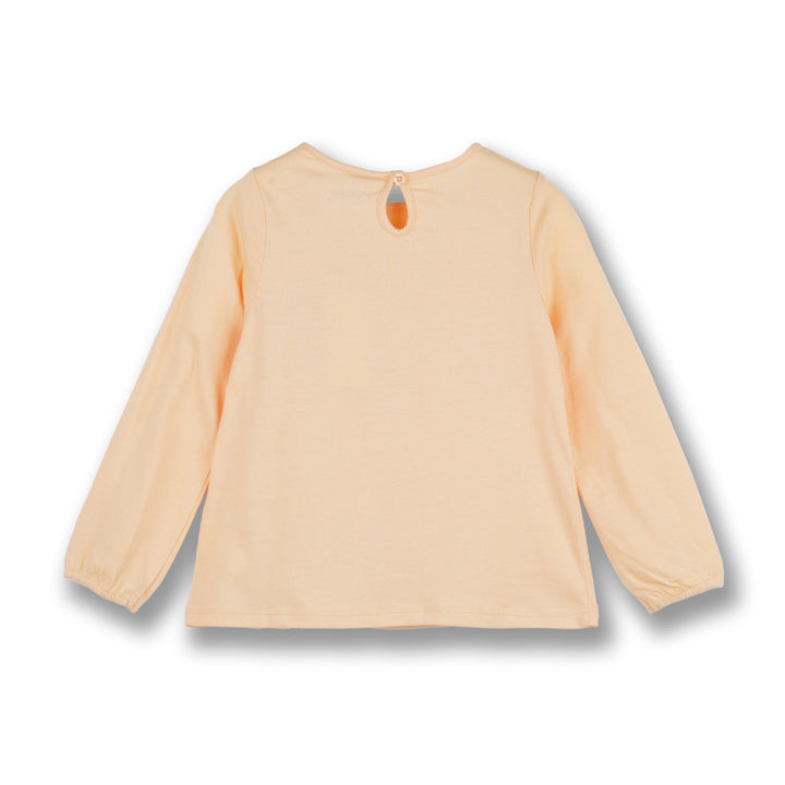 Poney Girls Orange Funshiney Mountain Long Sleeve Top