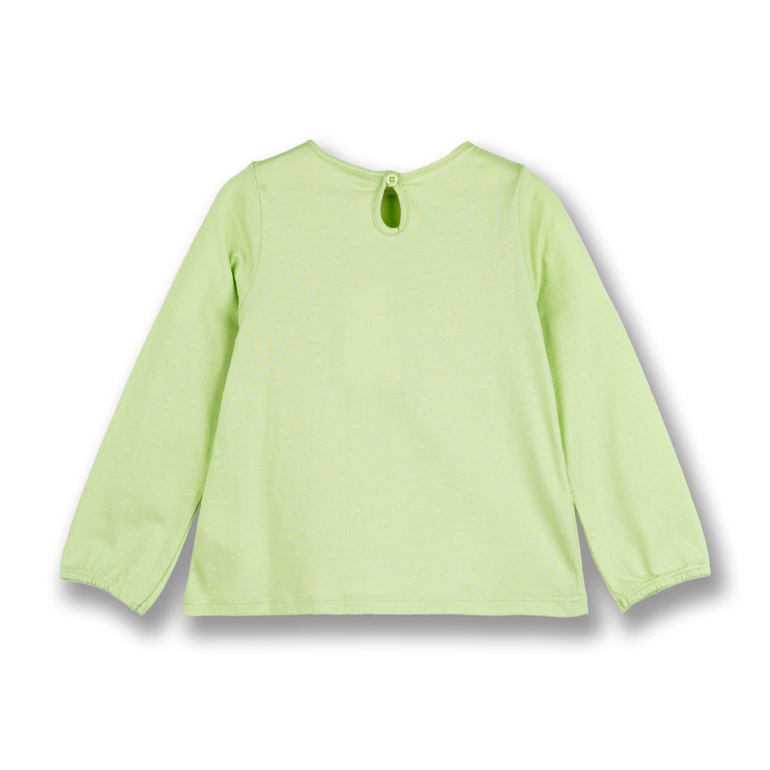 Poney Girls Green Hanging With My Poney Long Sleeve Top