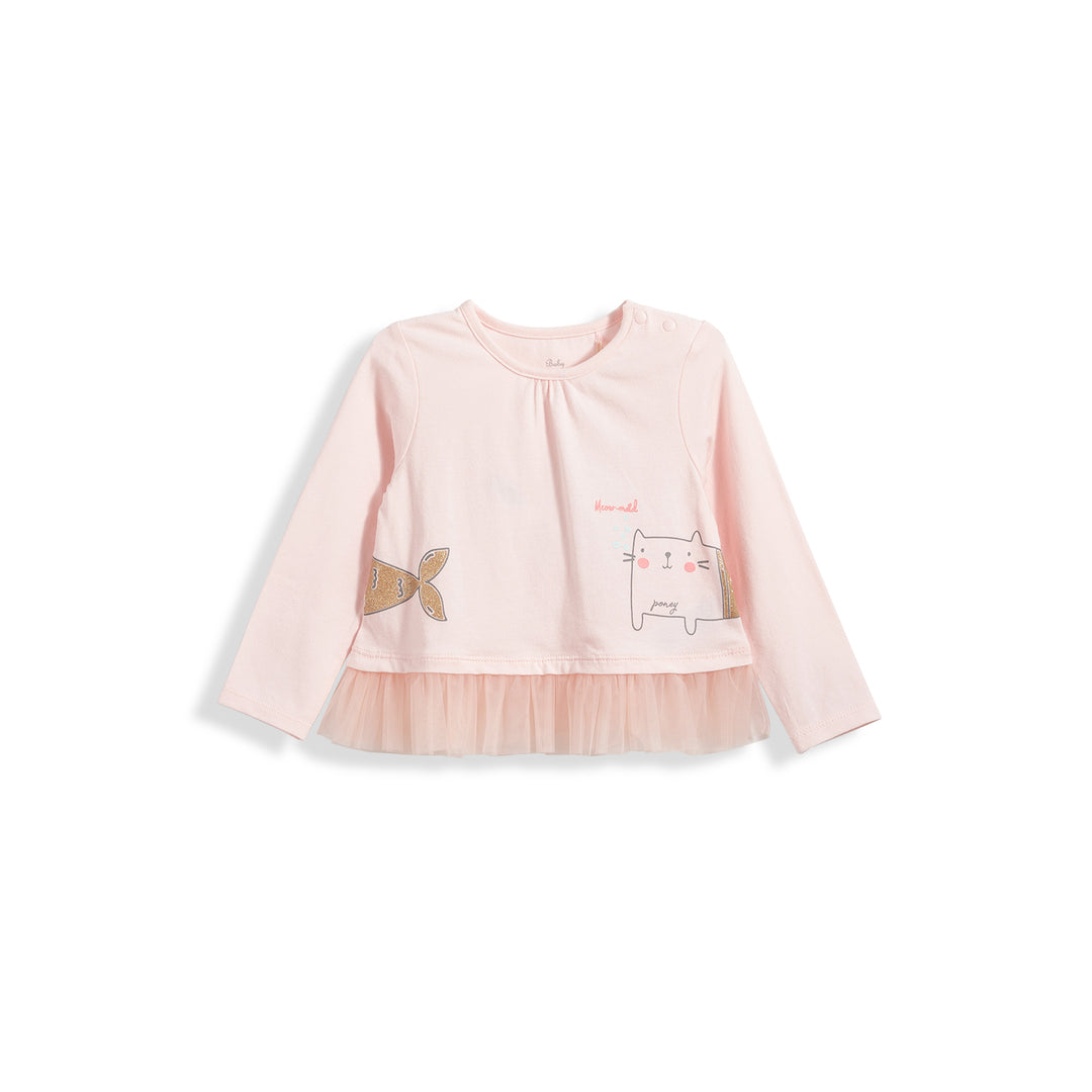 Poney Essential Meow-maid Long Sleeve Top