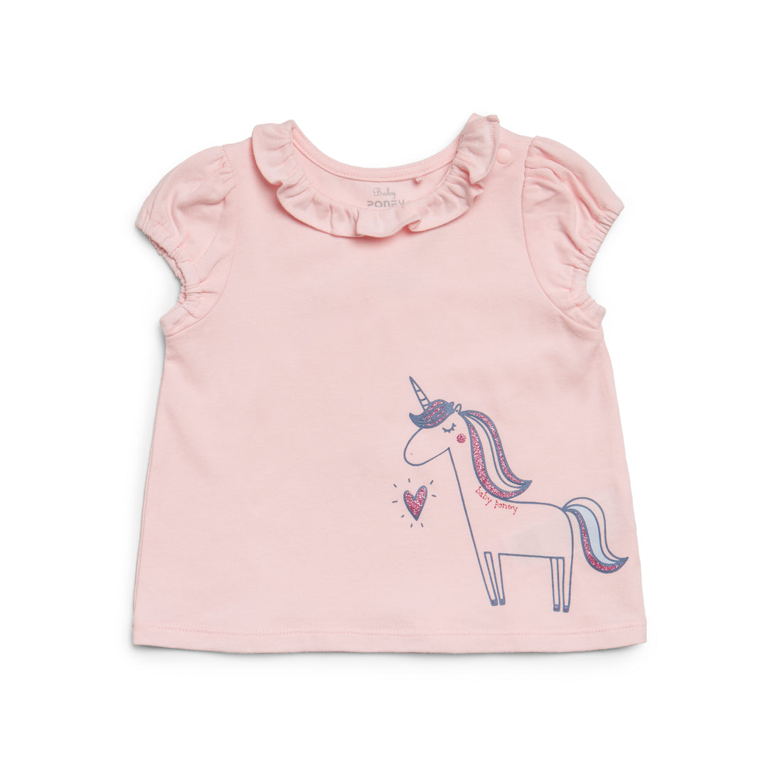 Poney Girls S/Sleeve Tee 80595