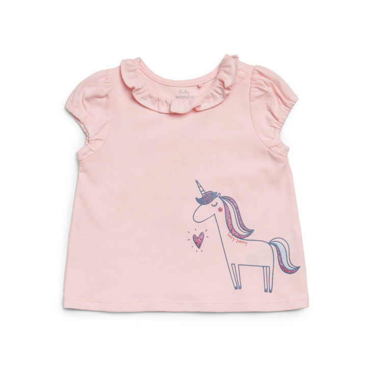 Poney Girls S/Sleeve Tee 80595