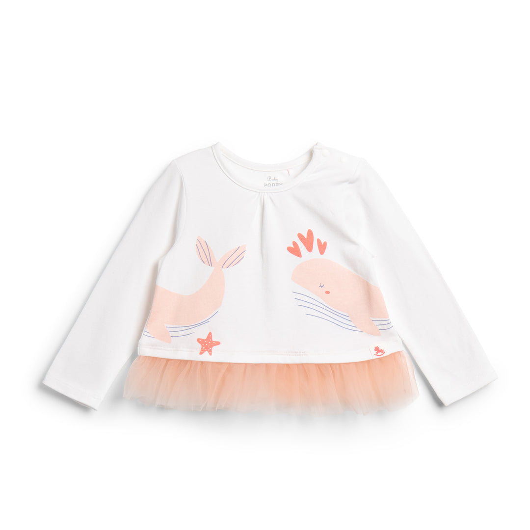 Poney Girls L/Sleeve Tee 80602
