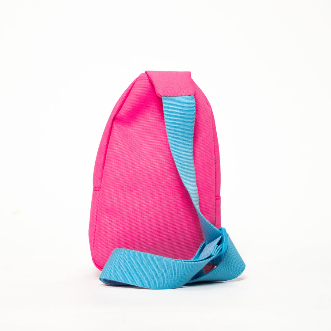 Poney Girls Pink Poney Logo Sling Bag KG012
