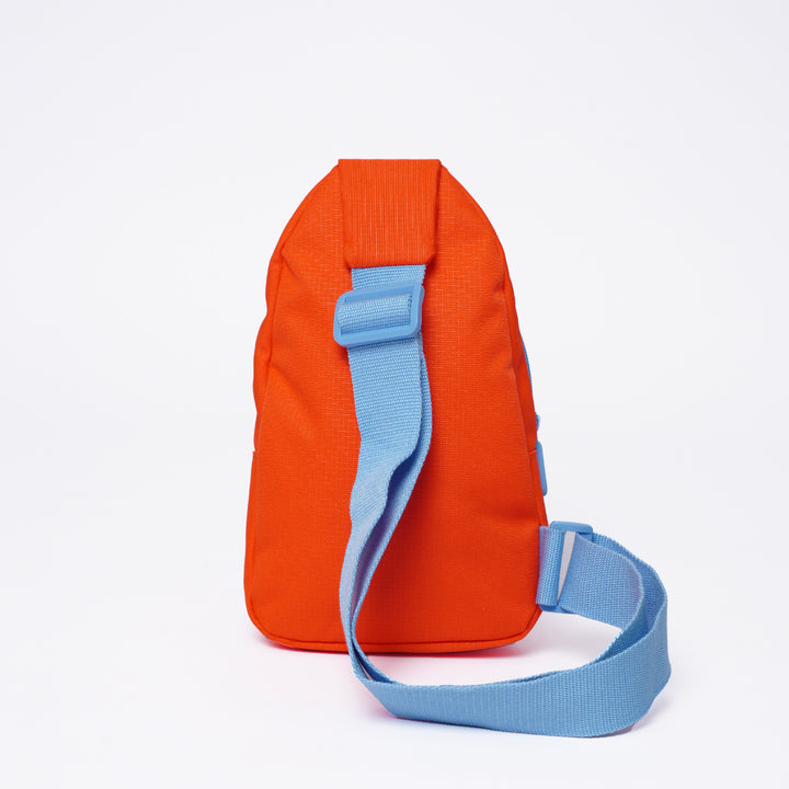 Poney Girls Orange Poney Logo Sling Bag KG016