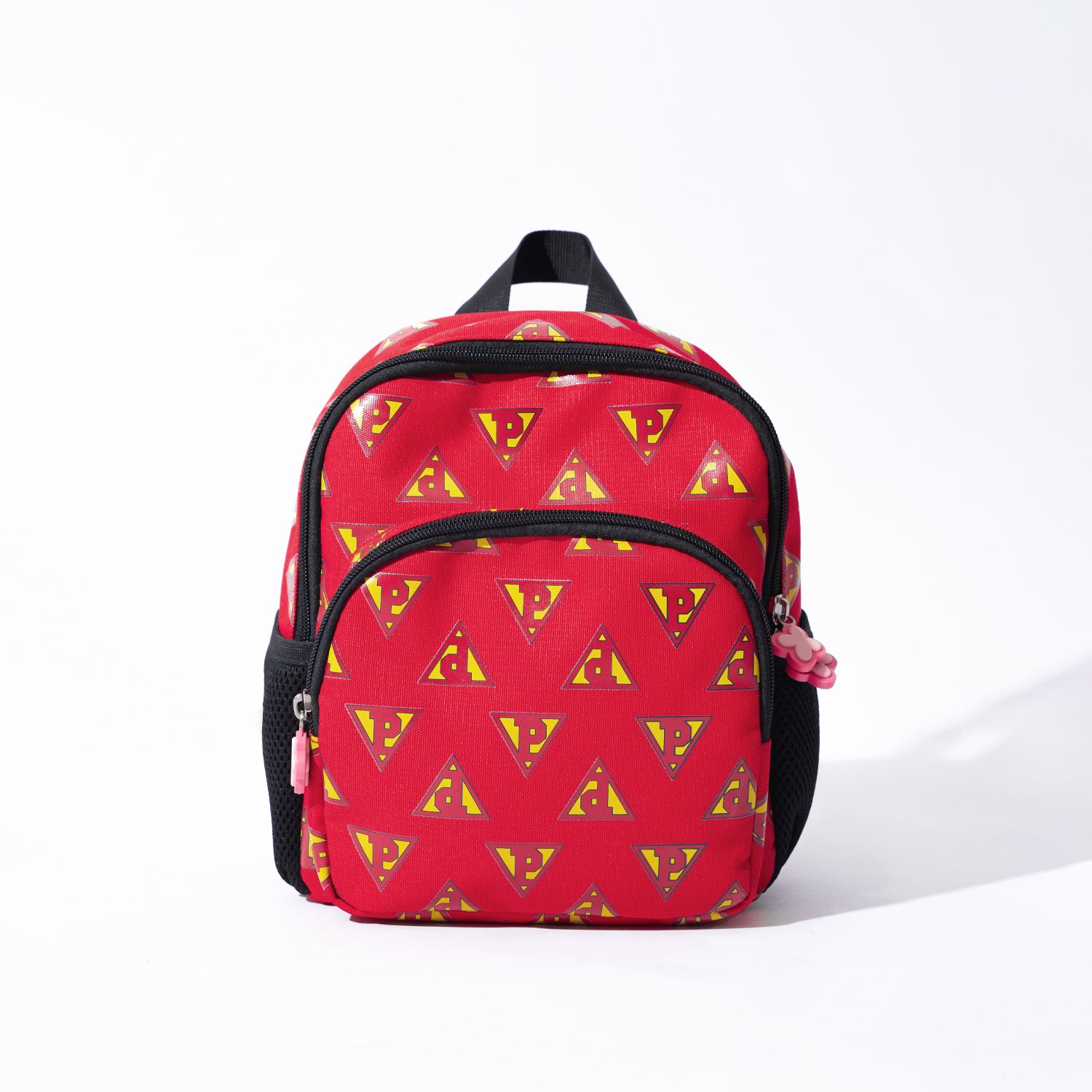 Poney Boys Red Poney Logo Full Print 10'' Backpack Bag TB001 Poney Group