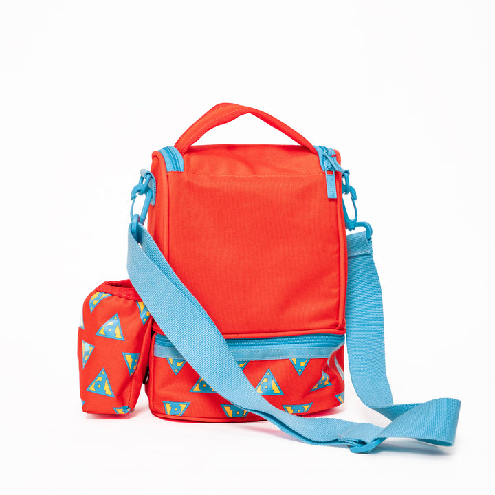 Poney Girls Orange Poney Logo Printed Lunch Bag TG015