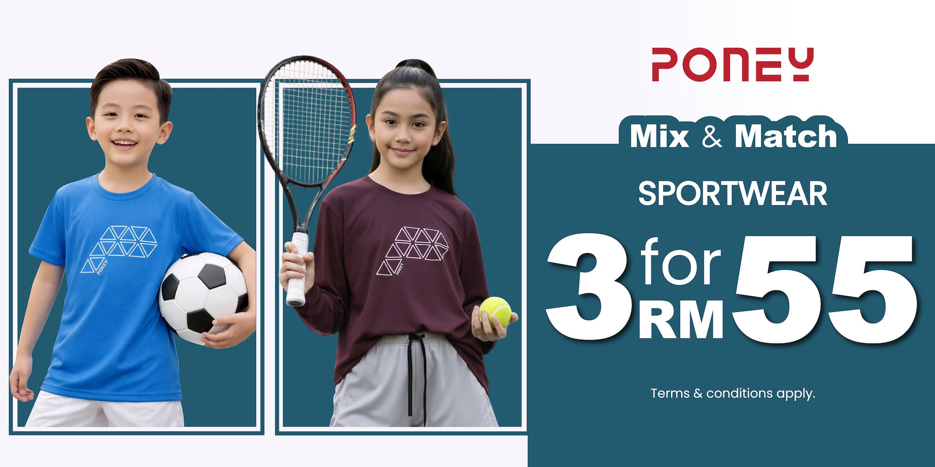 Sportswear | Buy 3 for RM55