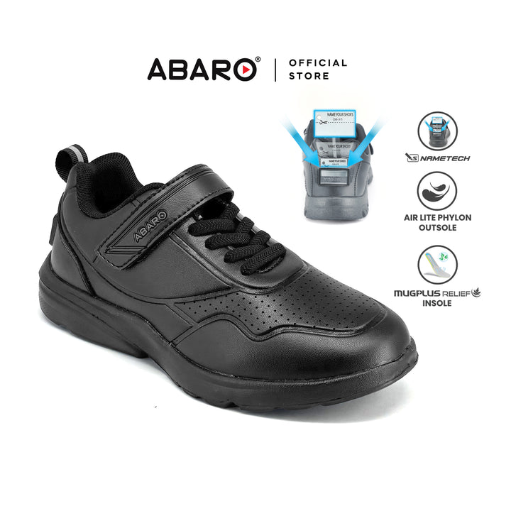 Abaro2816N School Shoes