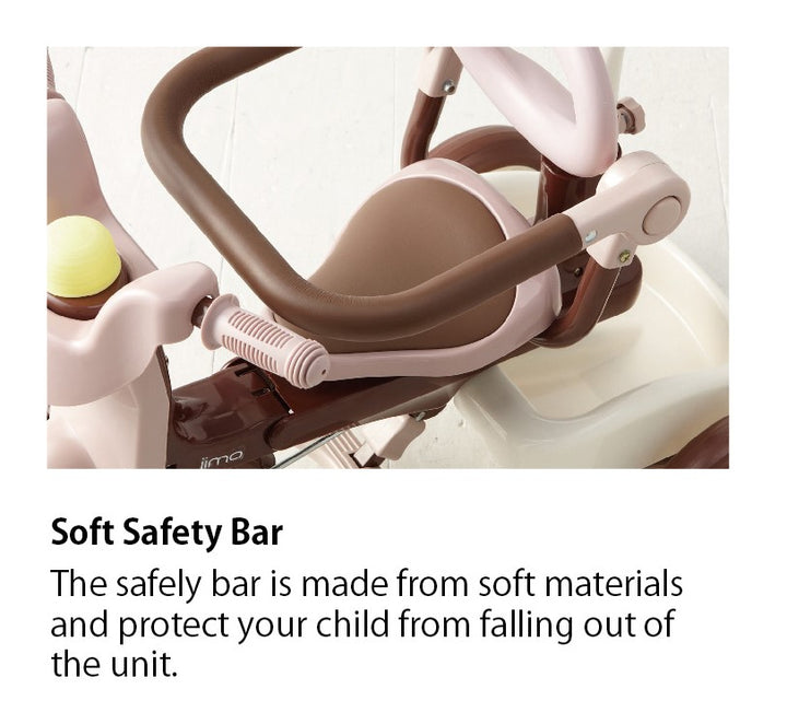 iimo #02 Comfort Brown 3in1 Foldable Tricycle for Kids IMT-0266