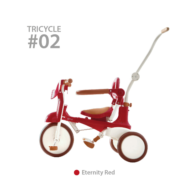 iimo #02 Eternity Red 3in1 Foldable Tricycle for Kids IMT-0211