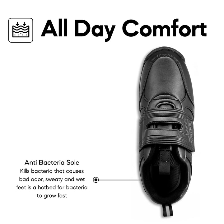 ABARO 2271N School Shoes Black