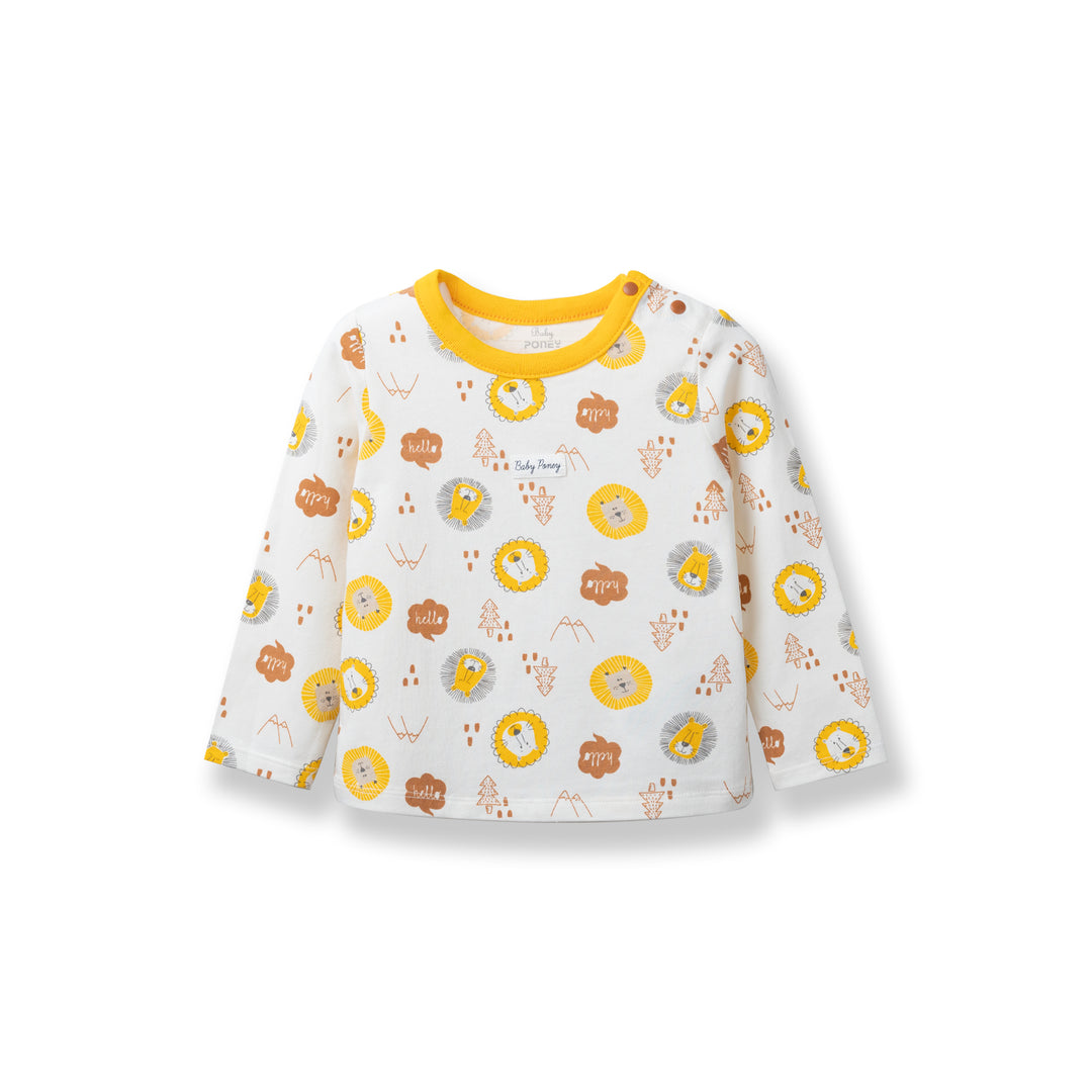 Poney Baby Boys Assorted Colors 2 Pack L/Sleeve Top 0486