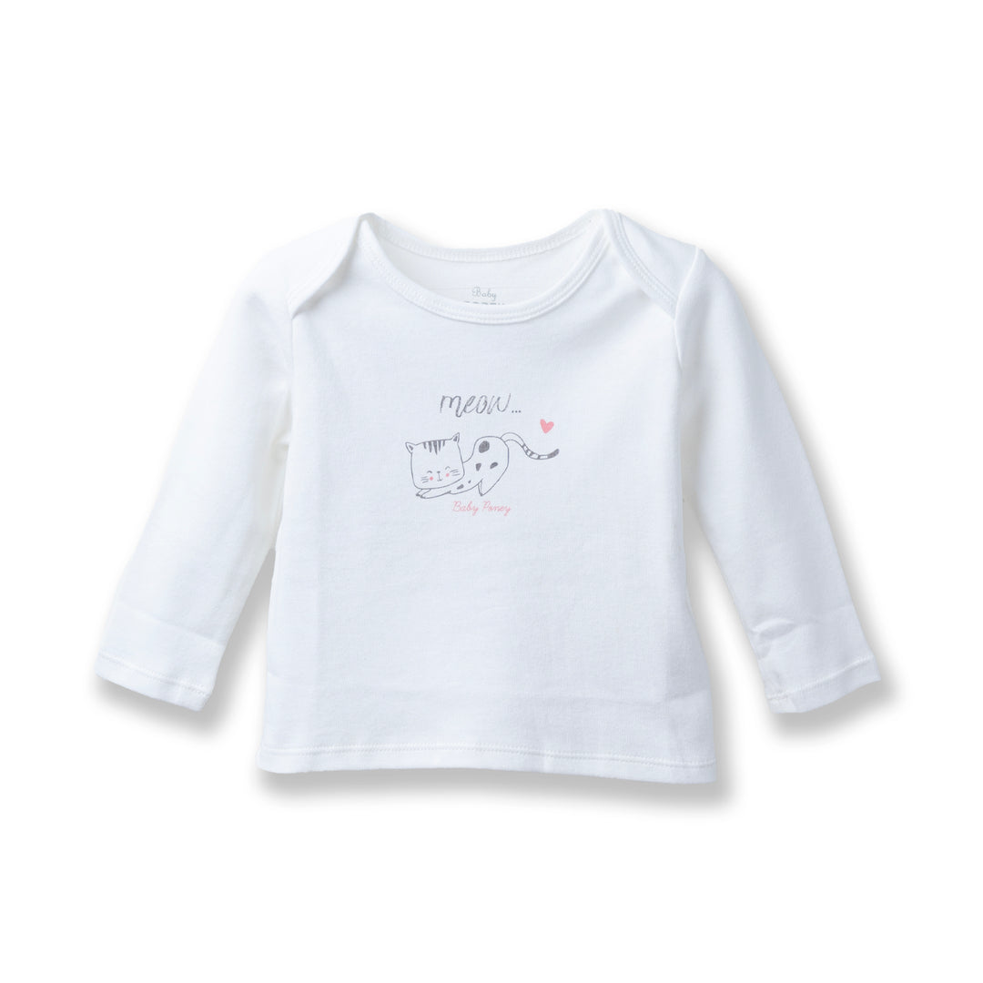 Poney Baby Girls Assorted Colors 3-Pack L/Sleeve Top 0038