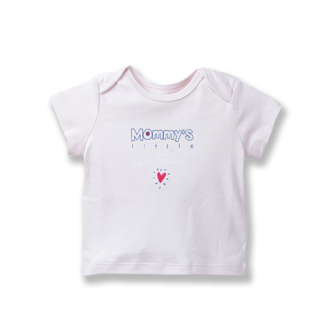 Poney Baby Girls Assorted Colors 3-Pack S/Sleeve Top 0036