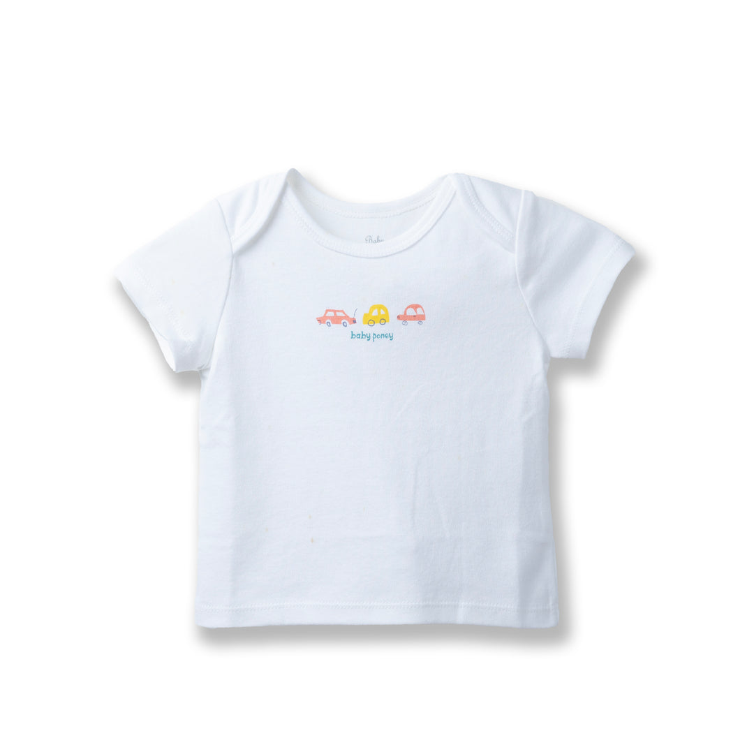Poney Baby Boys Assorted Colors 3-Pack S/Sleeve Top 0003