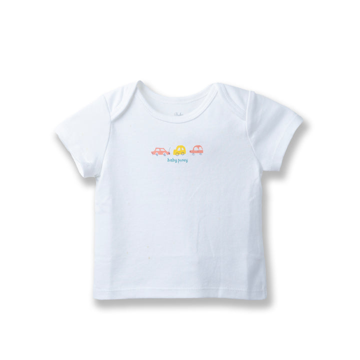 Poney Baby Boys Assorted Colors 3-Pack S/Sleeve Top 0003