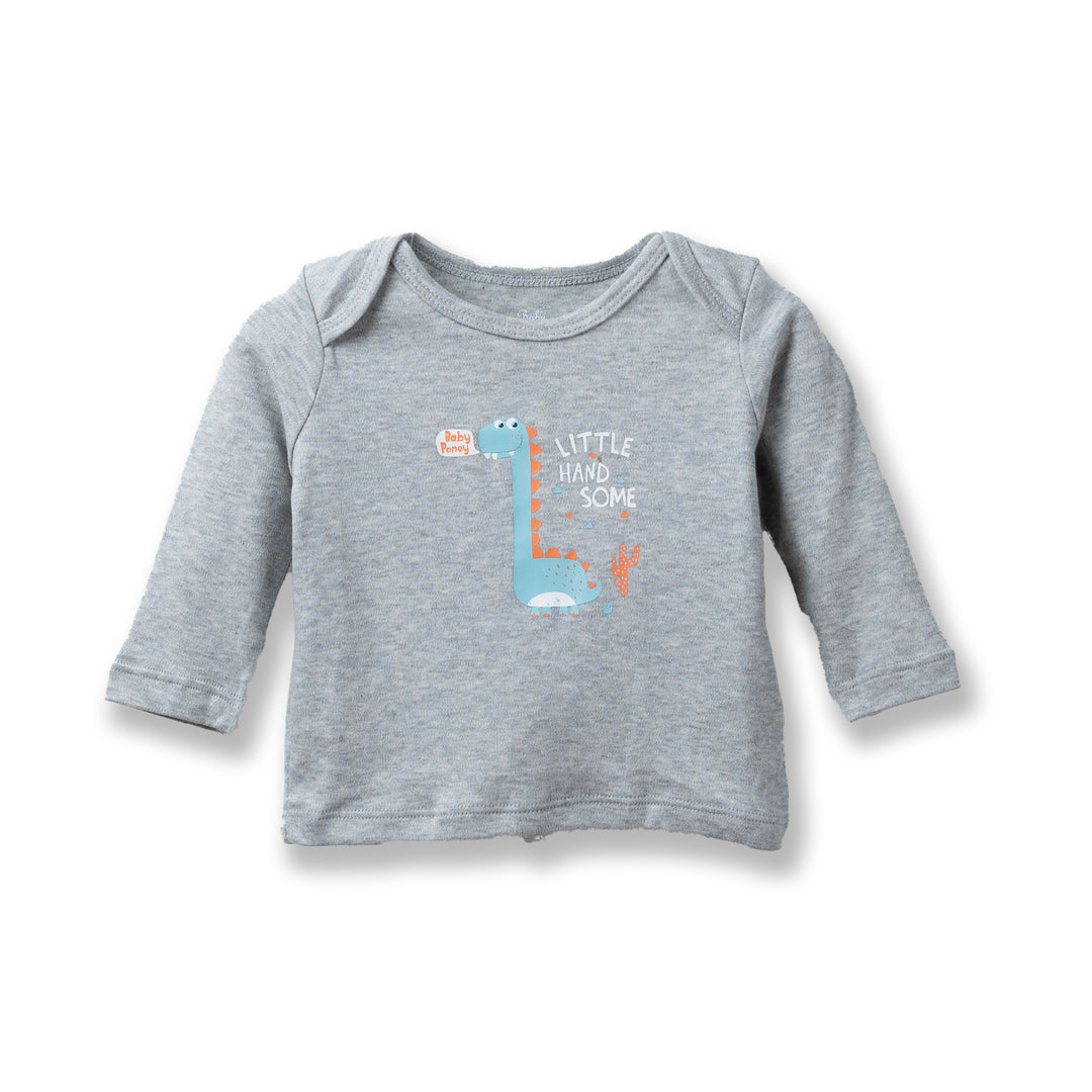 Poney Baby Boys Assorted Colors 3-Pack L/Sleeve Top 0005