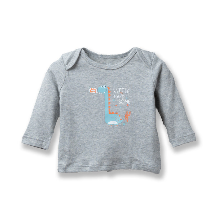 Poney Baby Boys Assorted Colors 3-Pack L/Sleeve Top 0005