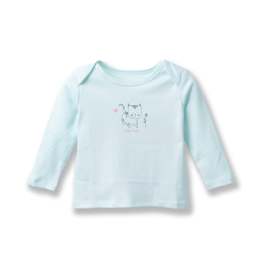 Poney Baby Girls Assorted Colors 3-Pack L/Sleeve Top 0038