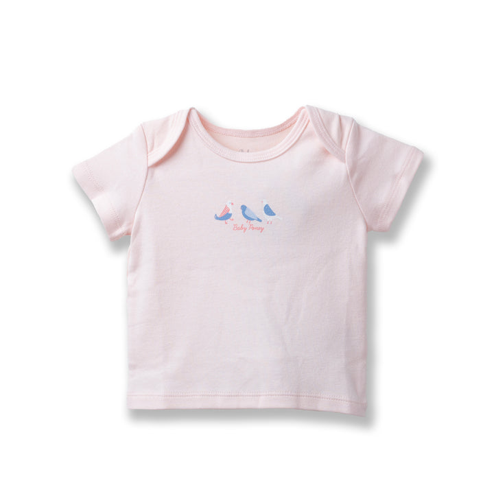 Poney Baby Girls Assorted Colors 3-Pack S/Sleeve Top 0034