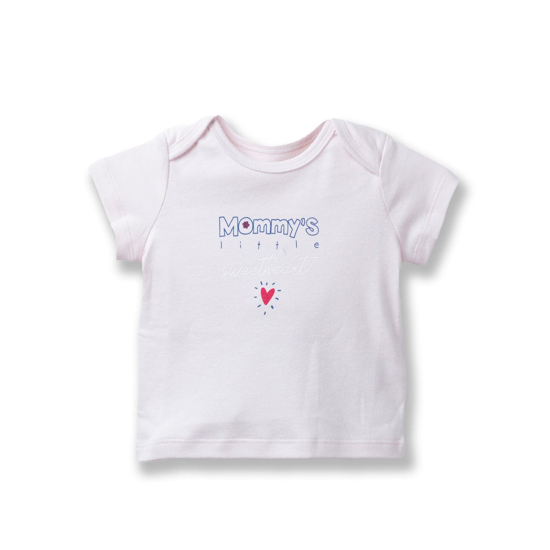 Poney Baby Girls Assorted Colors 3-Pack S/Sleeve Top 0035