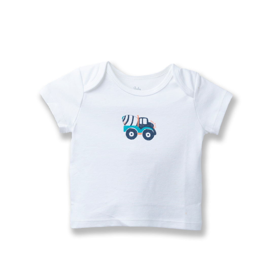 Poney Baby Boys Assorted Colors 3-Pack S/Sleeve Top 0003