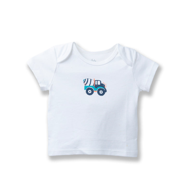 Poney Baby Boys Assorted Colors 3-Pack S/Sleeve Top 0003