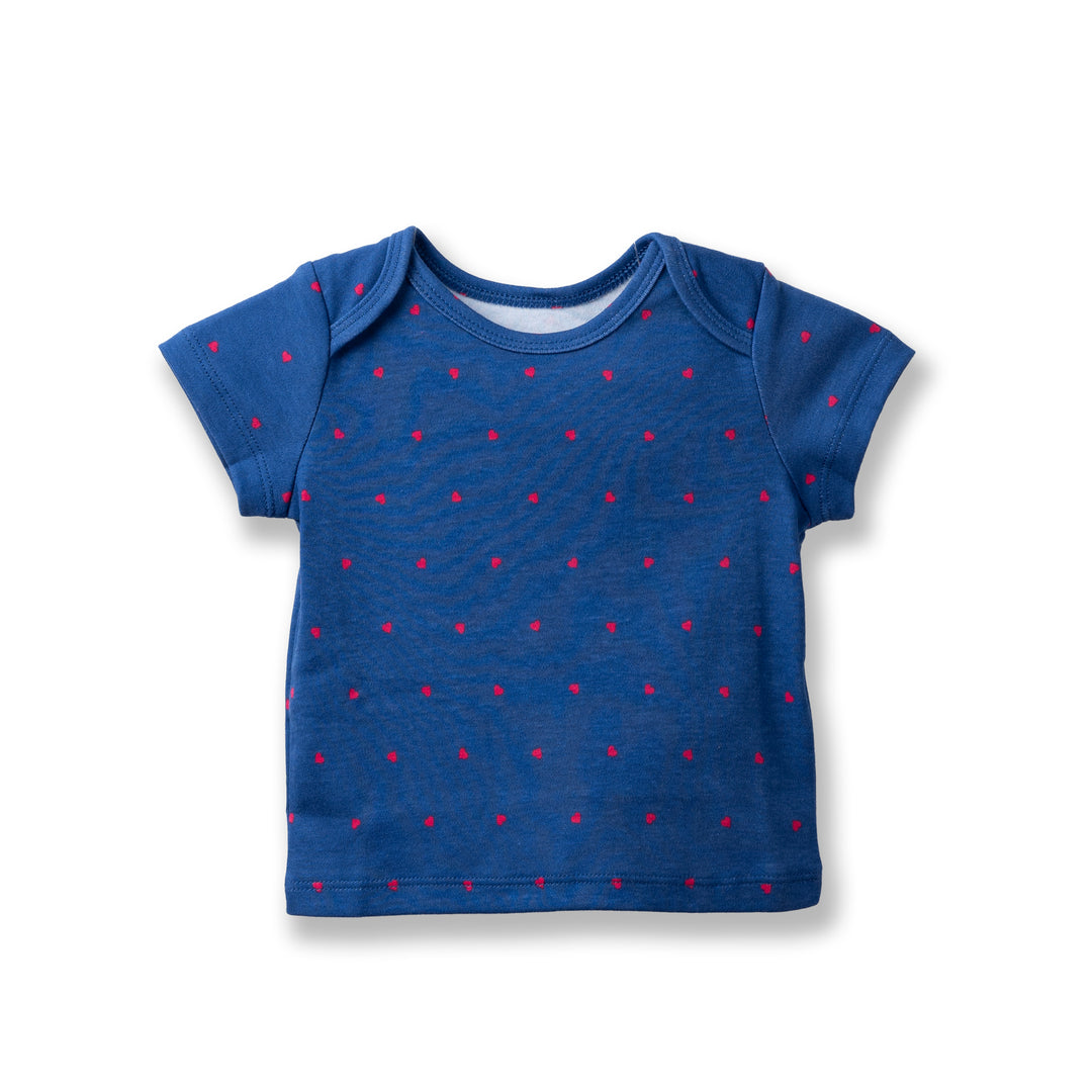 Poney Baby Girls Assorted Colors 3-Pack S/Sleeve Top 0036