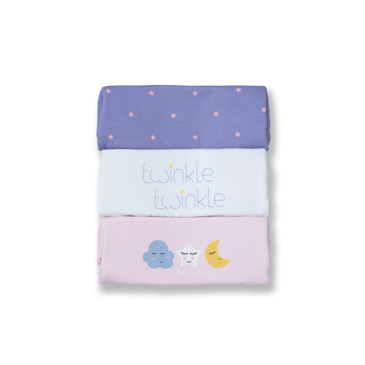 Poney Baby Girls Assorted Colors 3-Pack S/Sleeve Top 0037