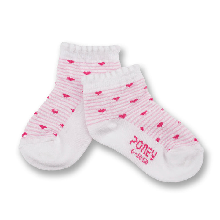 Poney Baby Girls Comfortable Socks Assorted Colours