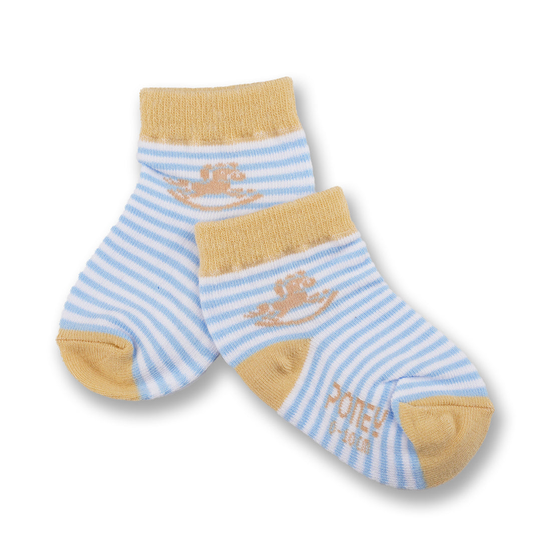 Poney Baby Boys Comfortable Socks Assorted Colours