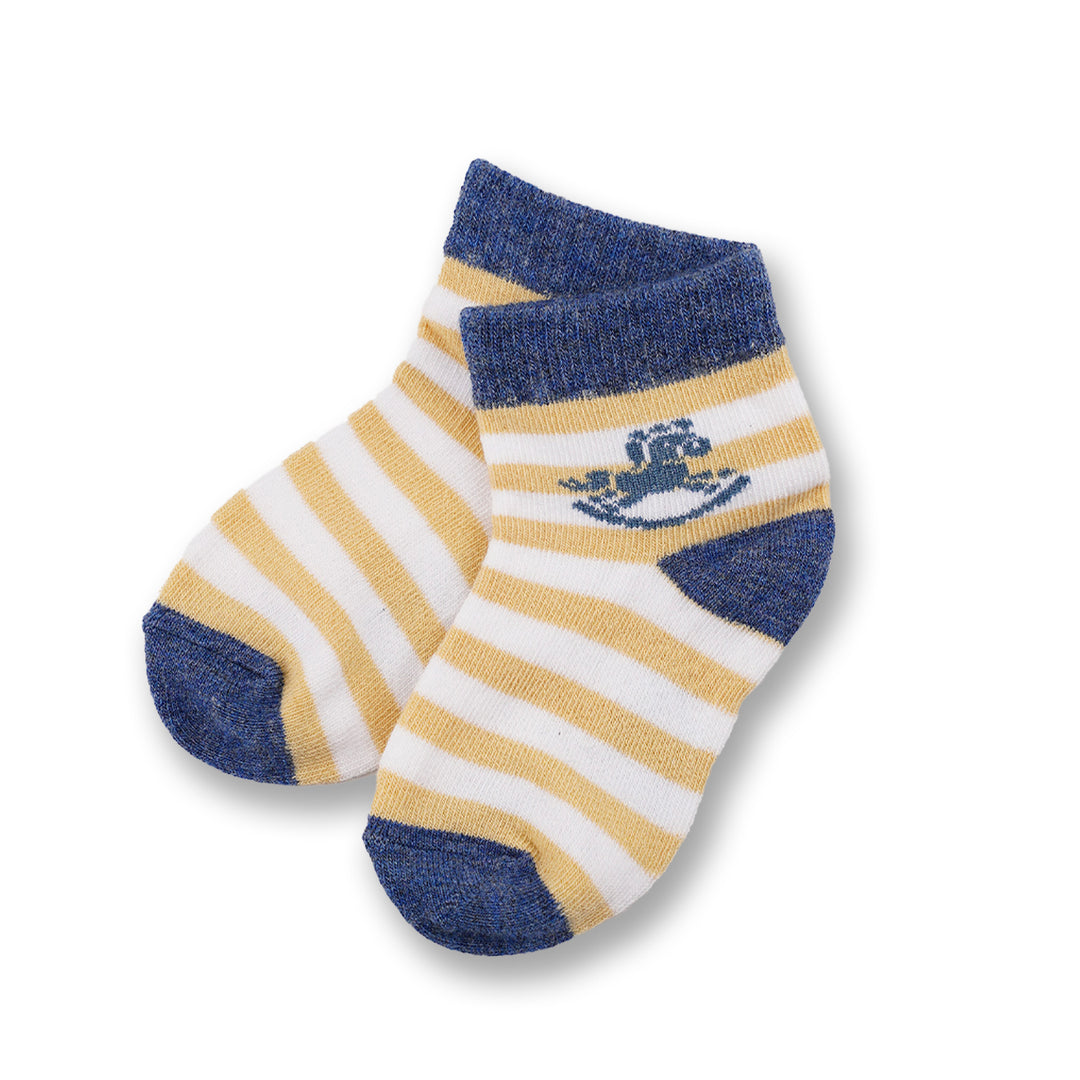 Poney Baby Boys Comfortable Socks Assorted Colours